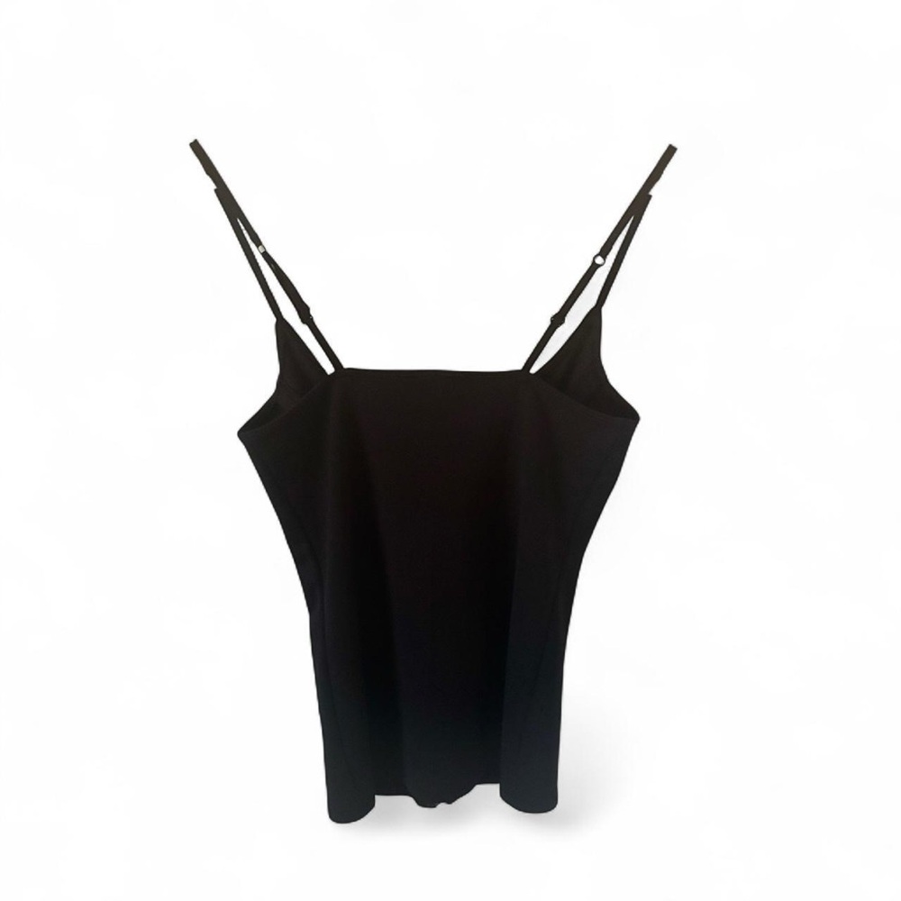 Express Black Camisole with Zipper Detail - Picture 3 of 5